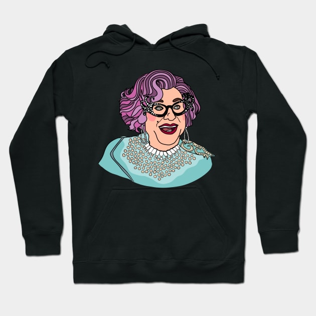 Dame Edna Hoodie by J Best Selling⭐️⭐️⭐️⭐️⭐️